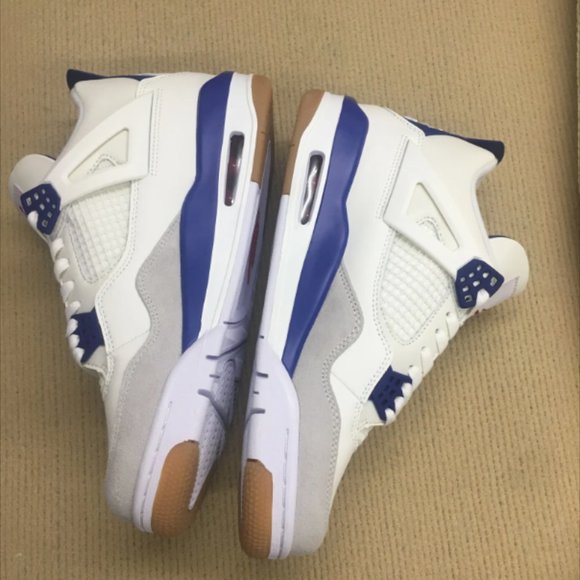 Nike air jordan 4 sapphire men us size 10.5 main image 4